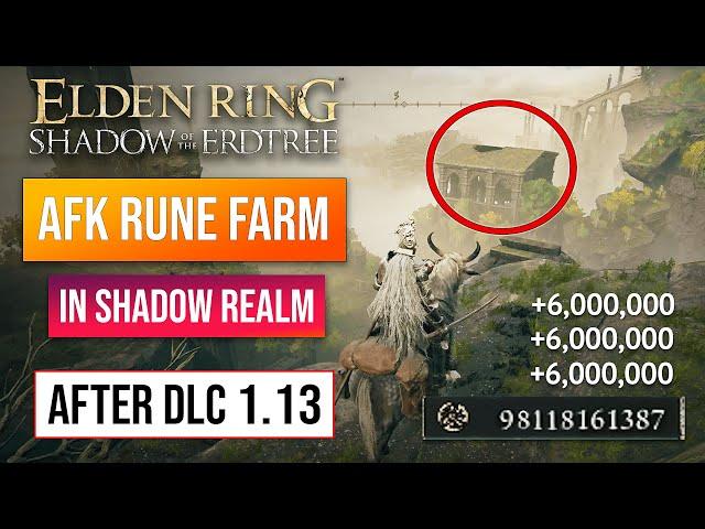 Elden Ring Rune Farm | Easy Rune Farm In DLC! Patch 1.13! 600K Runes Per Minute!