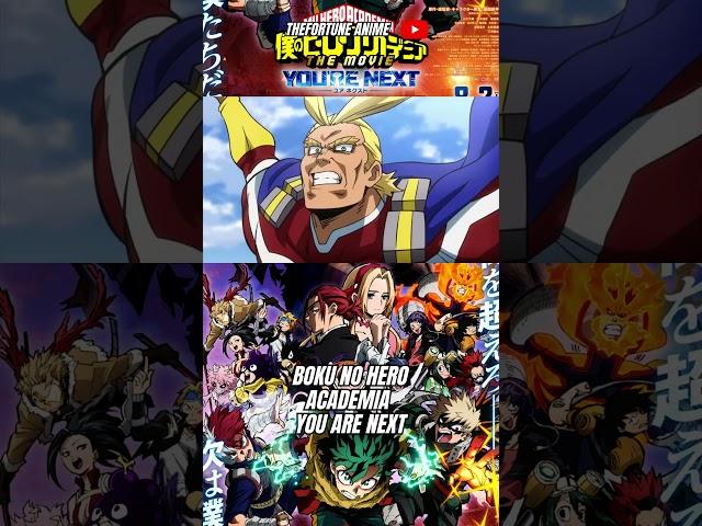 BOKU NO HERO ACADEMIA YOU´RE NEXT