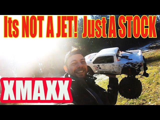 TRAXXAS XMAXX Turbo Sounding STOCK MOTOR Belt Drive Testing