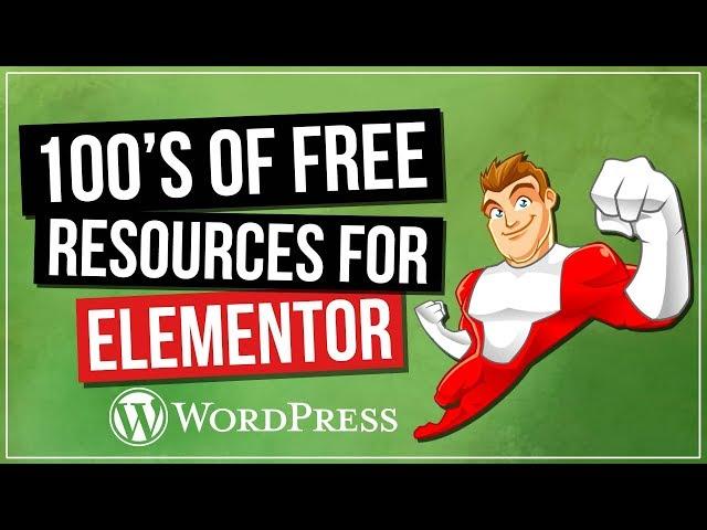 100's FREE Elementor Resources: Templates, Pop-Up Designs, Widgets & More