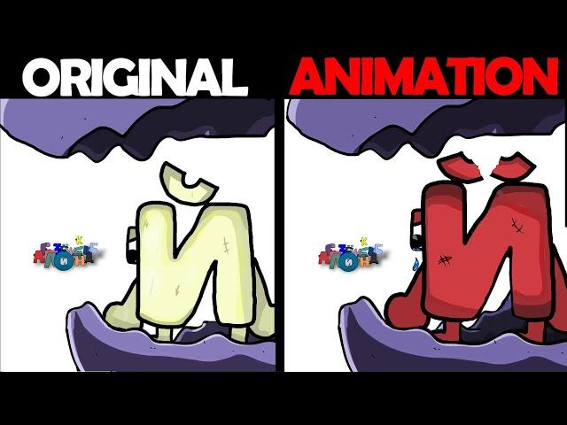 Alphabet Lore Final but Baby F it's Russian Keyboard Lore vs Russian Alphabet