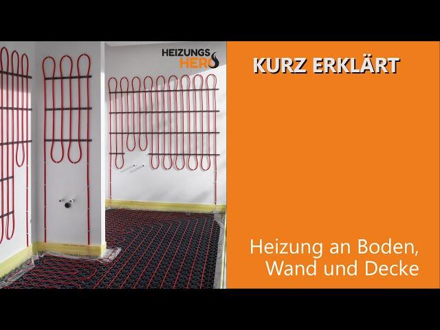 Flächenheizung: Fußbodenheizung, Wandheizung oder Deckenheizung?