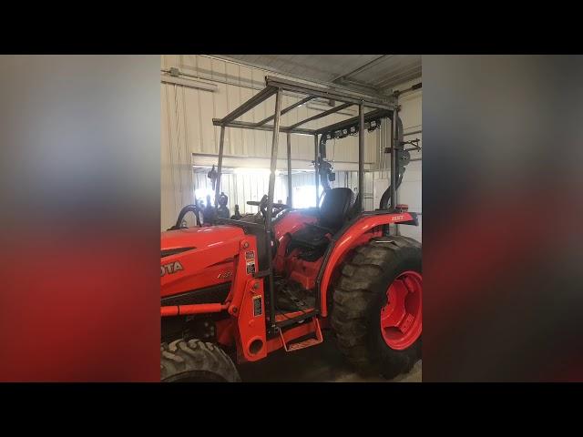 Home made Kubota tractor cab