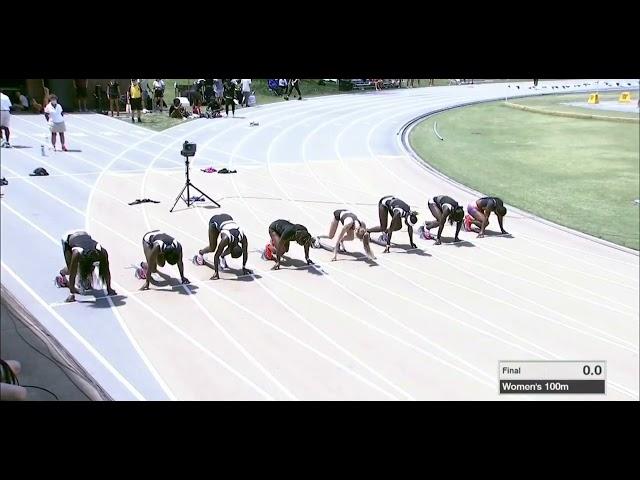 Tamari Davis Career Best 10.91 | Music City Track Festival