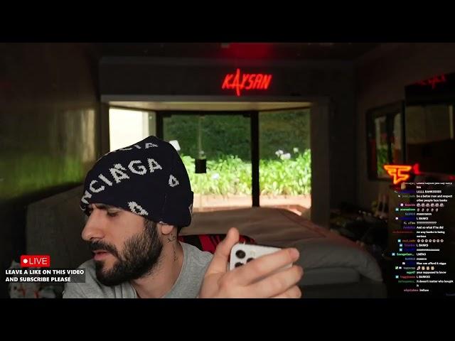 FaZe Banks CRASHES OUT on Kaysan **MUST WATCH**