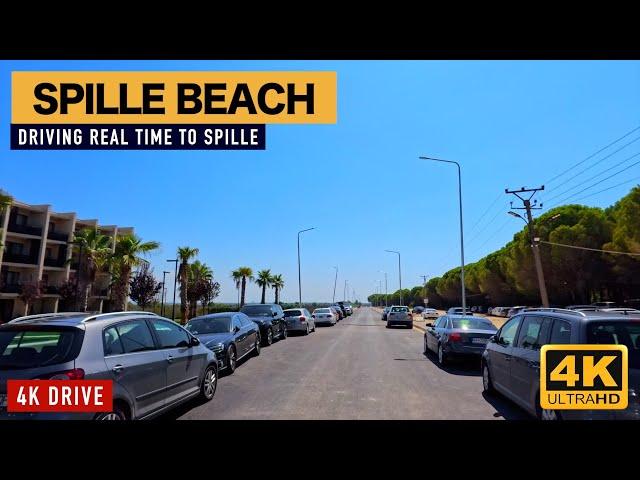 SPILLE ALBANIA, DRIVING REAL TIME TO SPILLE BEACH 2024 [4K]