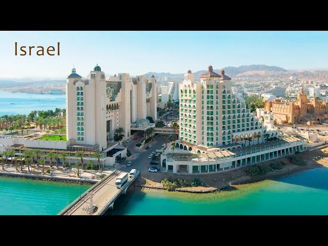 ISRAEL: The Red Sea and The Resort City of Eilat. Full Immersion Into the City's Atmosphere.