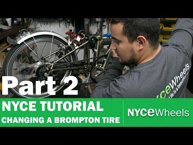 How to fix a flat on your Brompton - Part 2