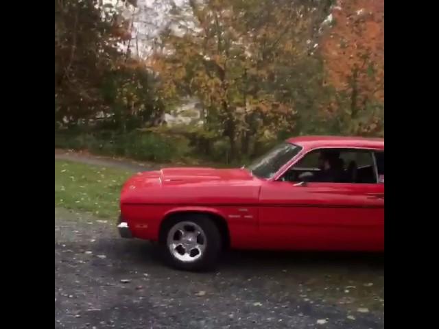 1970 duster 408 burnout second gear