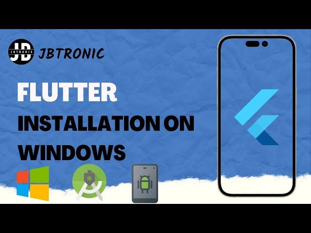 How to install Flutter on Android Studio | Flutter App Development Tutorial 2023