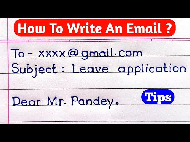 How To Write An Email | Email Writing In English | Study Koro |