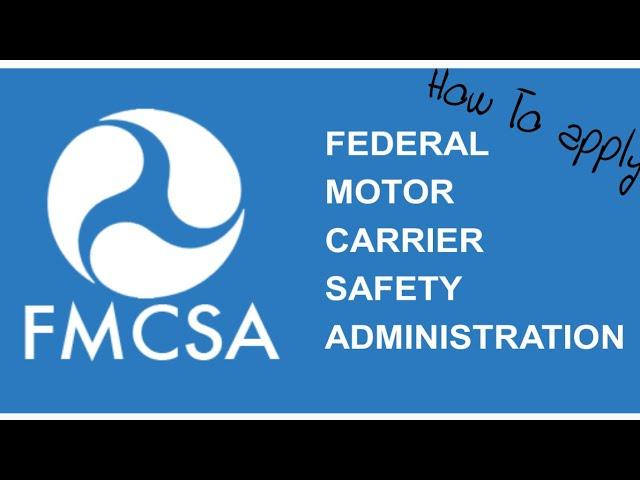 #FMCSA| #Howtoapply 4 USDOT & MC# 2021-2022 step by step