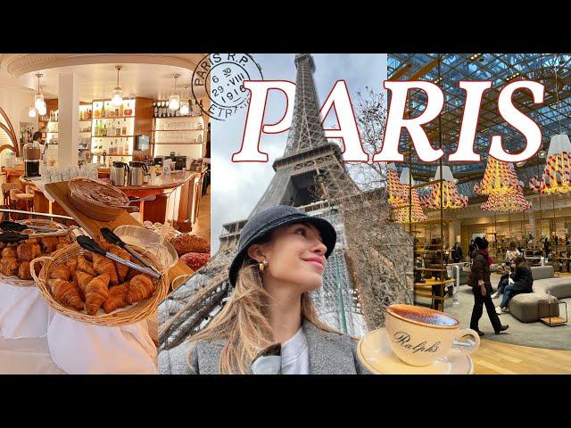 paris in december [ rainy days, morning strolls, many croissants ]