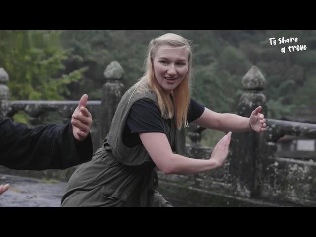 Study kung fu on Wudang Mountain