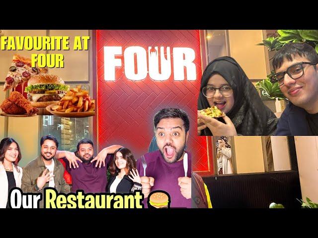 Tour Of FOUR Restaurant Lahore,Ducky Bhai,Aroob & Sistrology, Iqra , Areeb,Full Menu,Honest Reviews