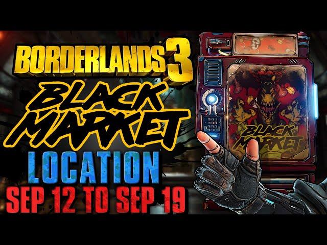 GOD-TIER PISTOL!! Black Market Vending Machine Location!! (12 Sep 2024) + GOD ROLL SAVE! - BL3