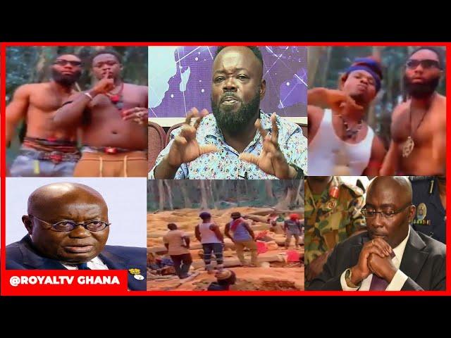 We haven't seen anybodyWe will keep workingGalamsey Boys says.Don't fear them Ghana leaders-Osoode