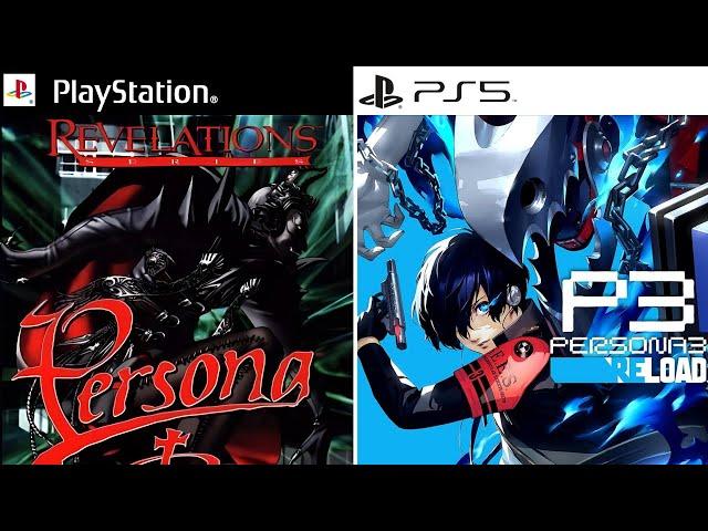 Persona PlayStation Evolution (1996-2024)