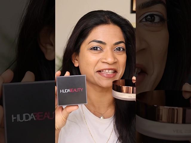 Huda Beauty vs Hourglass setting powder! #hourglasscosmetics #hudabeauty #easybake #settingpowder