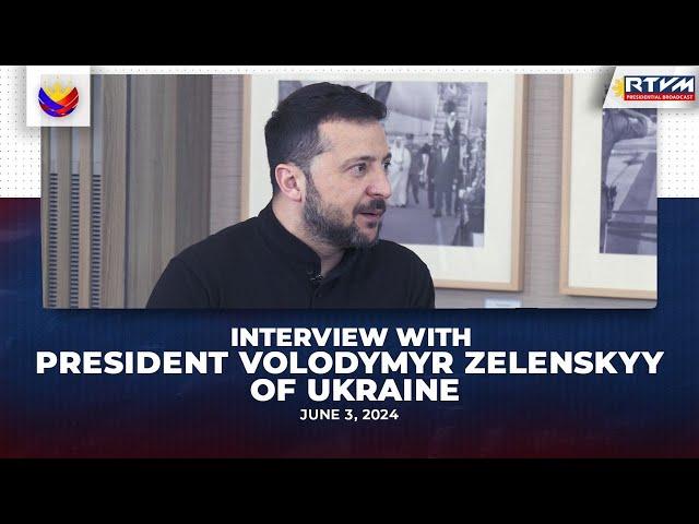 Interview with President Volodymyr Zelenskyy of Ukraine 06/03/2024