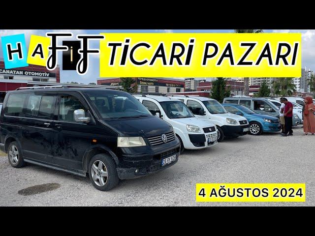 HAFİF TİCARİ PAZARI 4 AĞUSTOS 2024 OTO PAZARI SAHİBİNDEN SATILIK ARABA FİYATLARI #doblo #courier