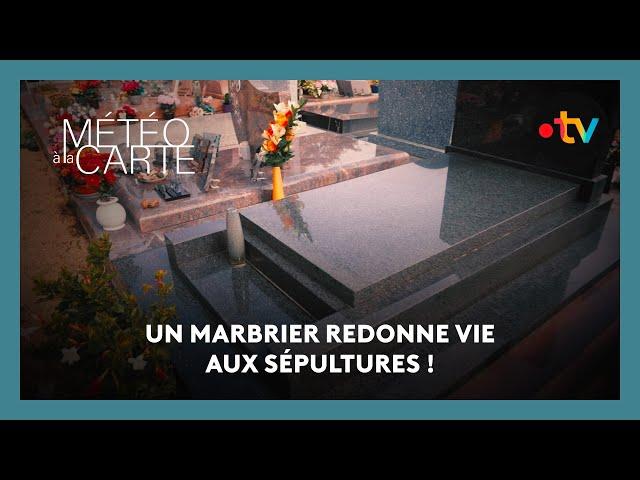 Artisanat : le marbrier qui offre une seconde vie aux sépultures !