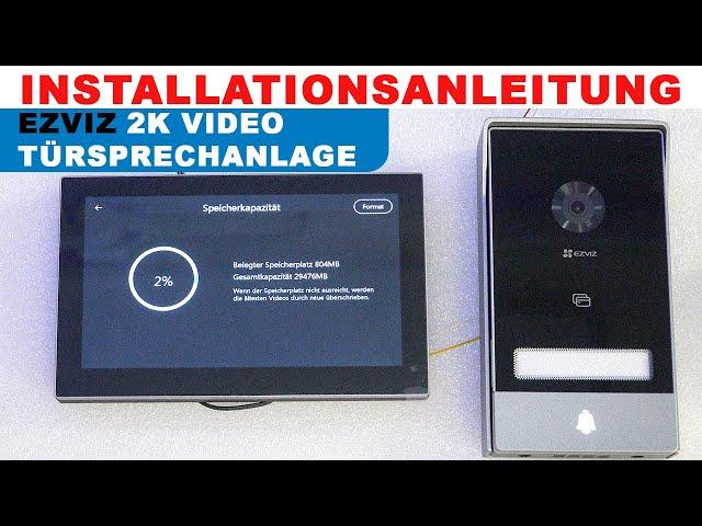 Türsprechanlage EZVIZ HP7 Türsprechanlage | Angeschlossen und erklärt!