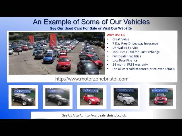 Motorzone Bristol Suppliers of Quality Used Cars in Bristol