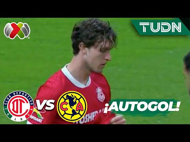 ¡Autogol de Marcel Ruíz! | Toluca 0-1 América | Liga Mx-AP2024-4tos de Final-VUELTA | TUDN