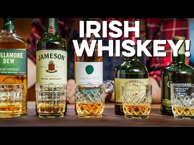 Tasting & Ranking 5 Irish Whiskeys | How to Drink