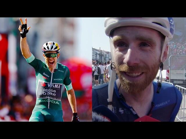 La Vuelta 2024 - Quentin Pacher : "Avec Wout van Aert... il n'y avait pas de suspense"