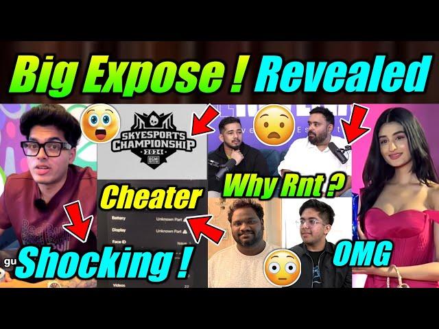 Skyesports Cheaters, Big Expose  Teamup ! Scout on Rntx  Jonathan, Payal