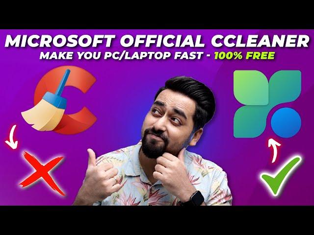 Microsoft PC Manager App  Microsoft Official CCleaner Alternative 100% FREE PC Cleaner for Windows