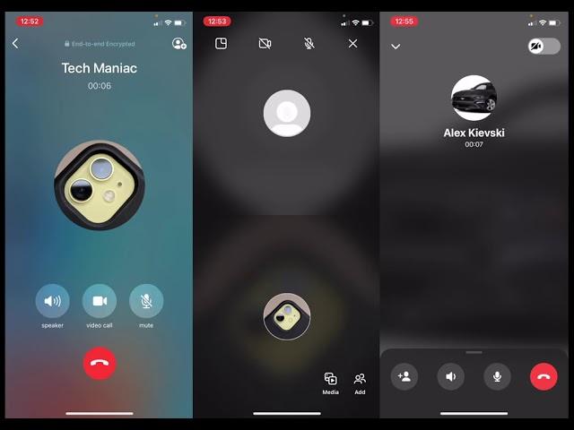 WhatsApp, Instagram & Facebook Messenger Incoming Call