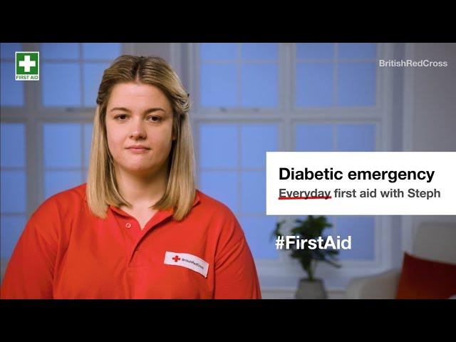 Diabetic emergency: First aid steps and key action