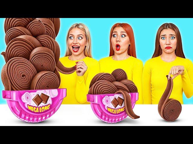 100 Layers of Chocolate Challenge | Funny Food Challenges by Choco DO