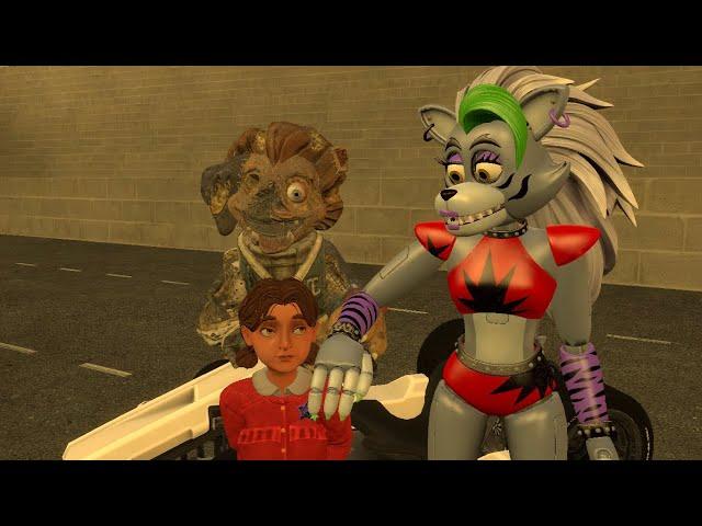 Cassie and Roxy  |  FNAF SECURITY BREACH RUIN