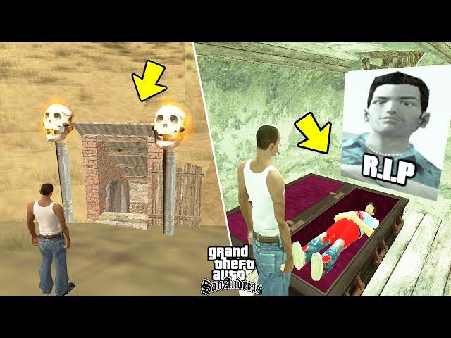 I Found Tommy Vercetti's Grave In GTA San Andreas!(Hidden Secret)