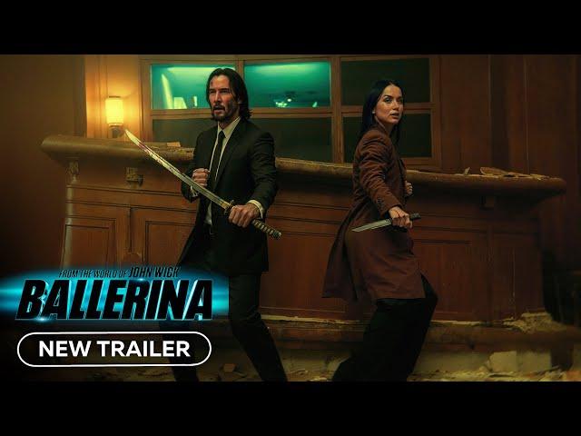 Ballerina - New Trailer (2025) Keanu Reeves, Ana de Armas