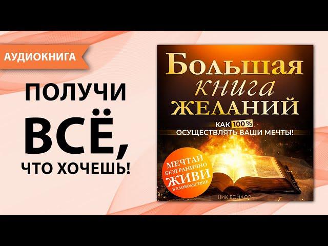 Большая книга желаний. Как 100% осуществлять ваши мечты! Исполнение желаний. Н.Бэйлор (Аудиокнига)