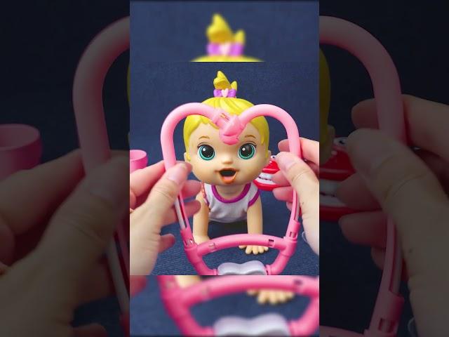 Satisfying with Unboxing & Review Cute Pinkfong Doctor Toys | ASMR Video #shorts #toys #unboxing