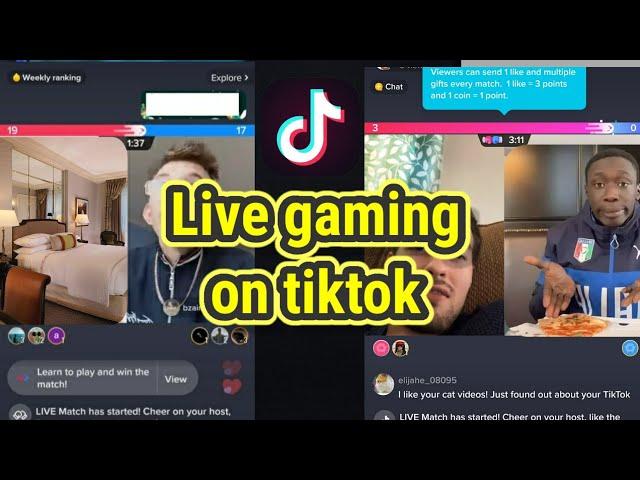 How to play game on tiktok live/play tiktok live match game/tiktok live match game