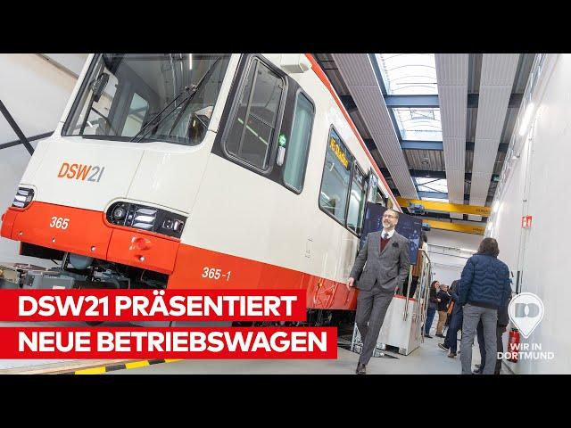 Nächster Halt Energie-Effizienz: DSW21 präsentiert „bahnbrechende“ neue Betriebswagen