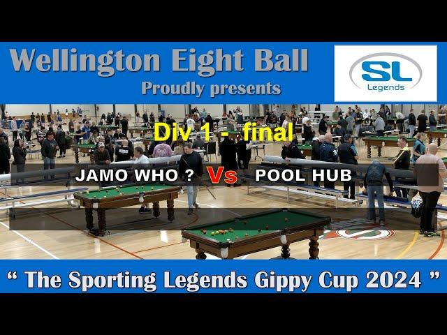 Sporting Legends Gippy Cup - Div 1 - FINAL - Jamo Who? v Pool Hub