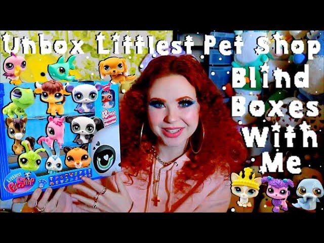 Unbox Littlest Pet Shop Blind Boxes With Me