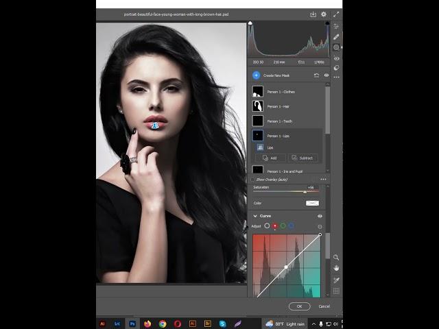 Easy color correction using Photoshop AI Tool | #reels #colorcorrection #adobephotoshop