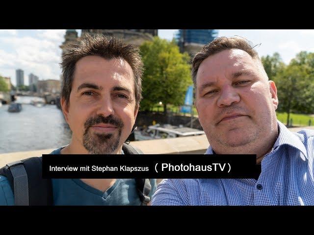 Interview mit Stephan Klapszus von Photohaus TV (Buch über die Sony 6400)