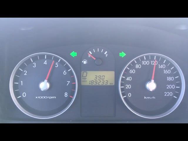 Hyundai Getz 1.4 97 Hp AT, speed 0-140 km/h