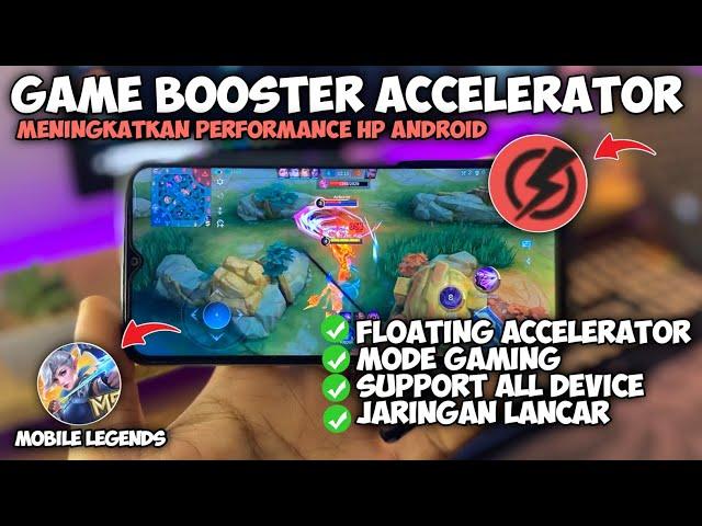 Game Booster Accelerator Terbaru untuk Meningkatkan Performance Hp Android️