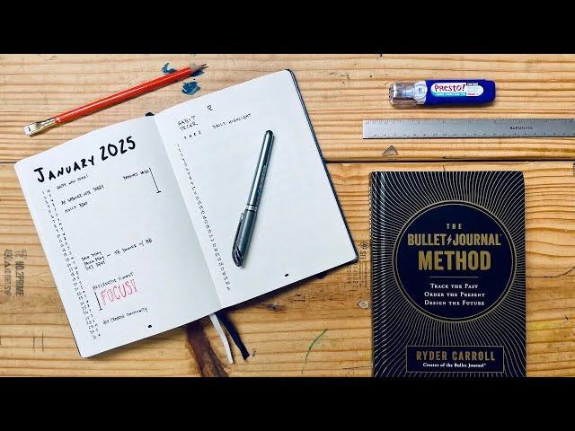 A Simple, Minimalist Bullet Journal Setup for 2024